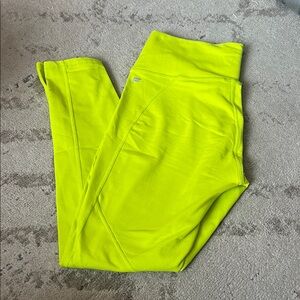Fabletics Neon Yellow Leggings